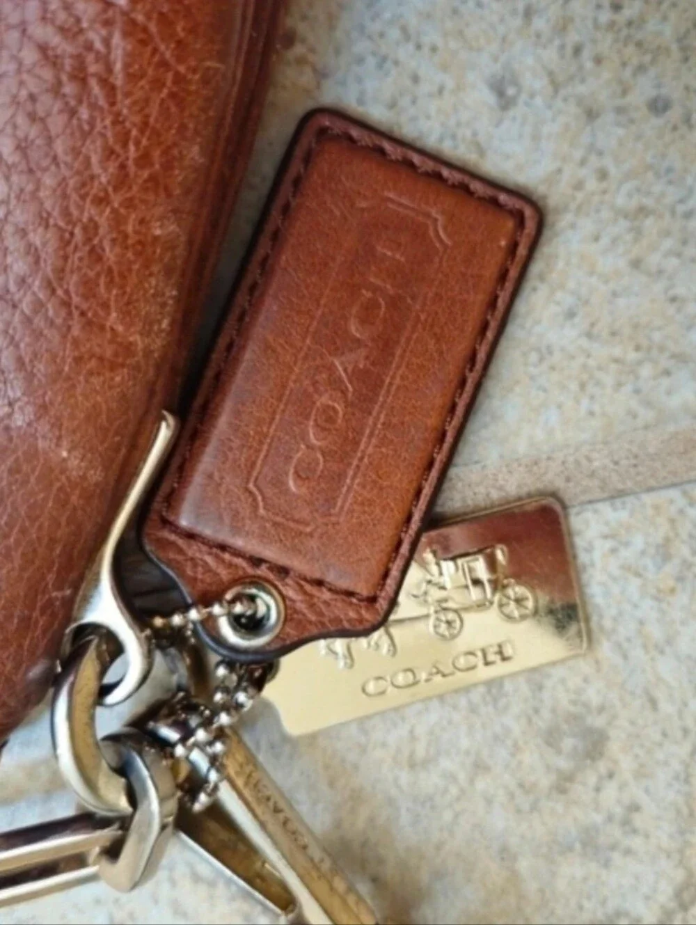 Coach madison distressed